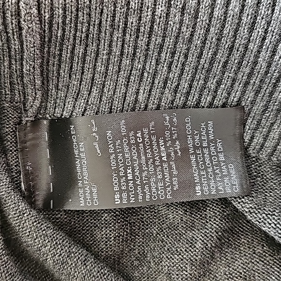 WHBM Light Knit Jeweled Top size S - Picture 5 of 10